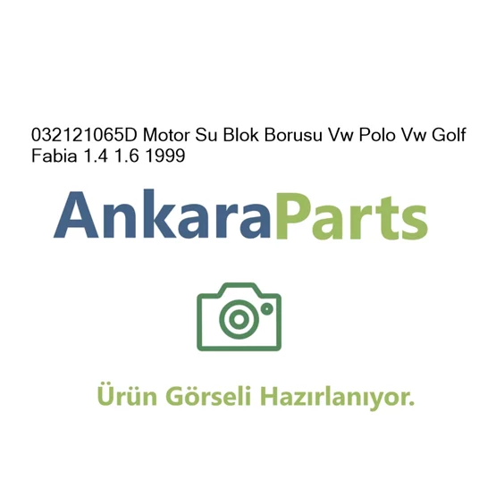 032121065D Motor Su Blok Borusu Vw Polo Vw Golf Fabia 1 4