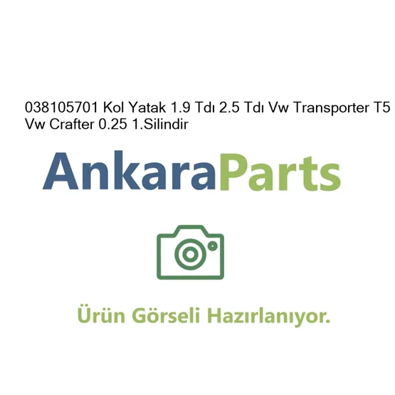 038105701 Kol Yatak 1 9 Td 2 5 Td Vw Transporter T5 Vw