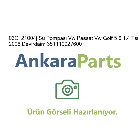 03C121004j Su Pompas Vw Passat Vw Golf 5 6 1 4 Ts 2006