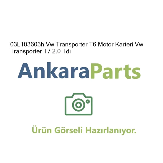 03L103603h Vw Transporter T6 Motor Karteri Vw Transporter