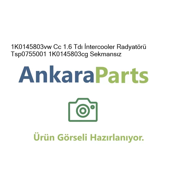 1K0145803vw Cc 1 6 Td ntercooler Radyat r Tsp0755001 1