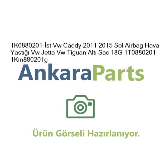 1K0880201 st Vw Caddy 2011 2015 Sol Airbag Hava Yast