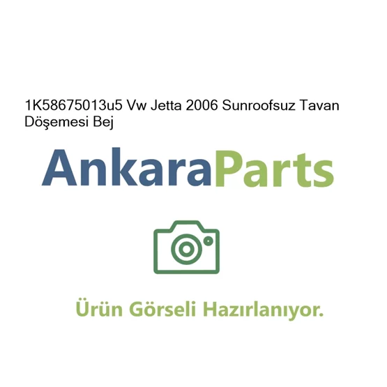 1K58675013u5 Vw Jetta 2006 Sunroofsuz Tavan D emesi Bej