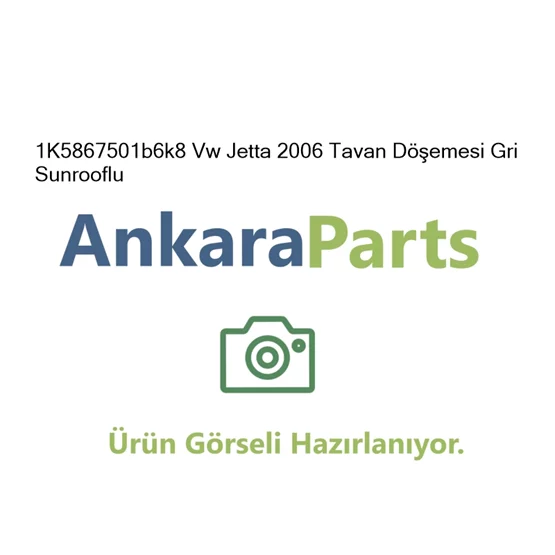 1K5867501b6k8 Vw Jetta 2006 Tavan D emesi Gri Sunrooflu