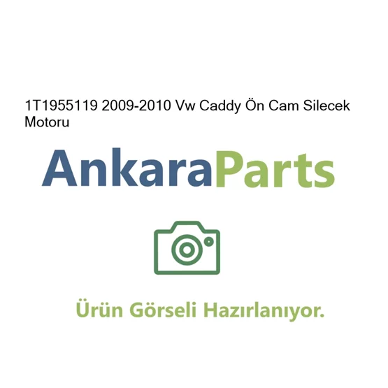 1T1955119 2009 2010 Vw Caddy n Cam Silecek Motoru 1T1955