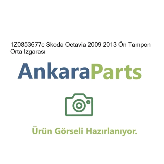 1Z0853677c Skoda Octavia 2009 2013 n Tampon Orta Izgaras