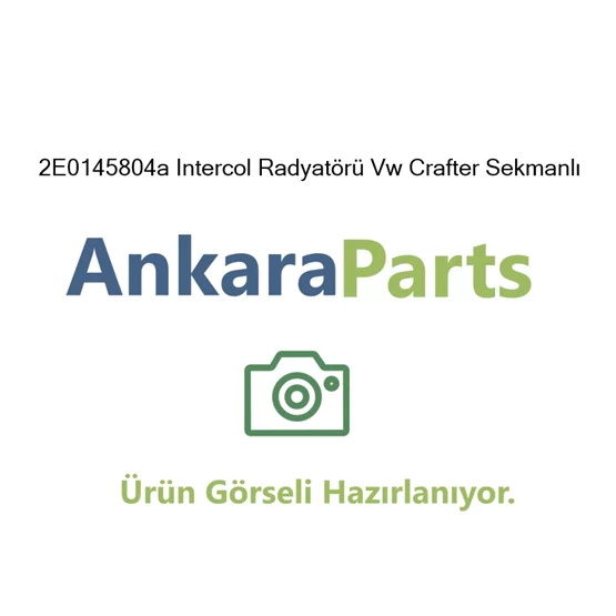 2E0145804a Intercol Radyat r Vw Crafter Sekmanl 2E01458