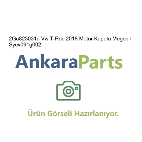 2Ga823031a Vw T Roc 2018 Motor Kaputu Megesli Sycv091g002
