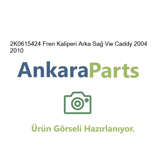 2K0615424 Fren Kaliperi Arka Sa Vw Caddy 2004 2010 2K061