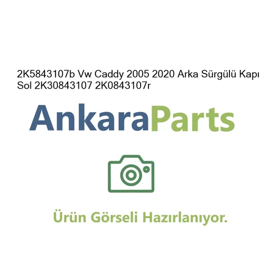 2K5843107b Vw Caddy 2005 2020 Arka S rg l Kap Sol 2K308