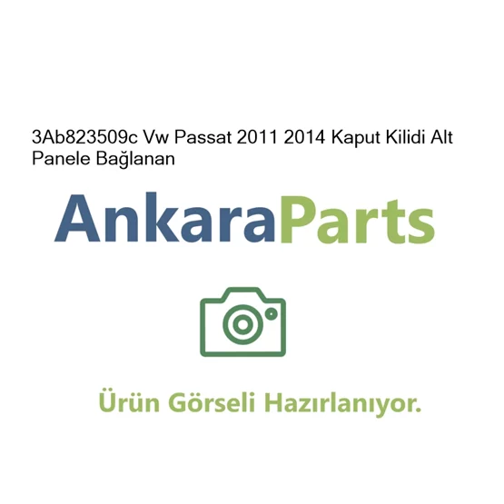 3Ab823509c Vw Passat 2011 2014 Kaput Kilidi Alt Panele Ba