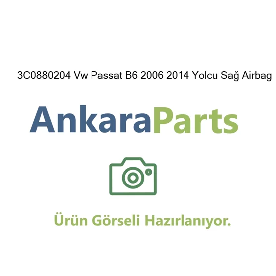 3C0880204 Vw Passat B6 2006 2014 Yolcu Sa Airbag 3C08802