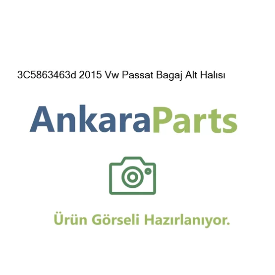 3C5863463d 2015 Vw Passat Bagaj Alt Hal s 3C5863463d
