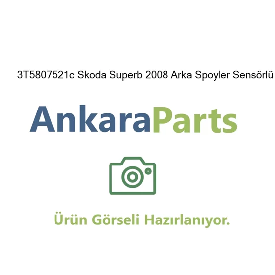 3T5807521c Skoda Superb 2008 Arka Spoyler Sens rl 3T5807