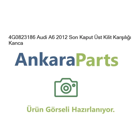 4G0823186 Audi A6 2012 Son Kaput st Kilit Kar l Kanc