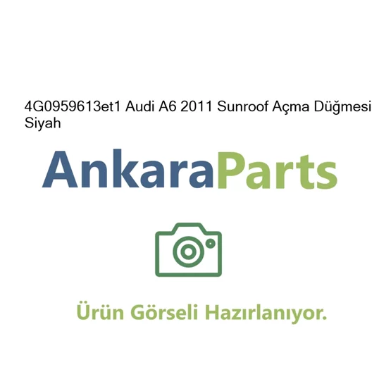 4G0959613et1 Audi A6 2011 Sunroof A ma D mesi Siyah 4G09