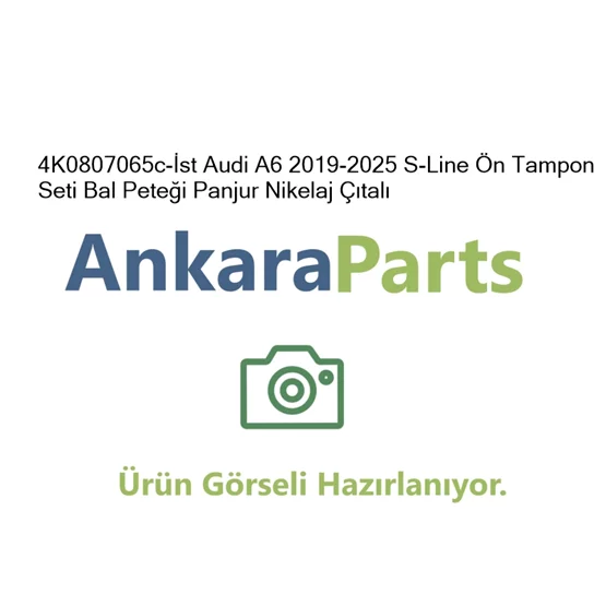 4K0807065c st Audi A6 2019 2025 S Line n Tampon Seti Ba