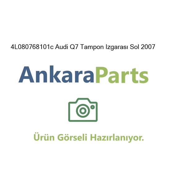 4L080768101c Audi Q7 Tampon Izgaras Sol 2007 4L080768101