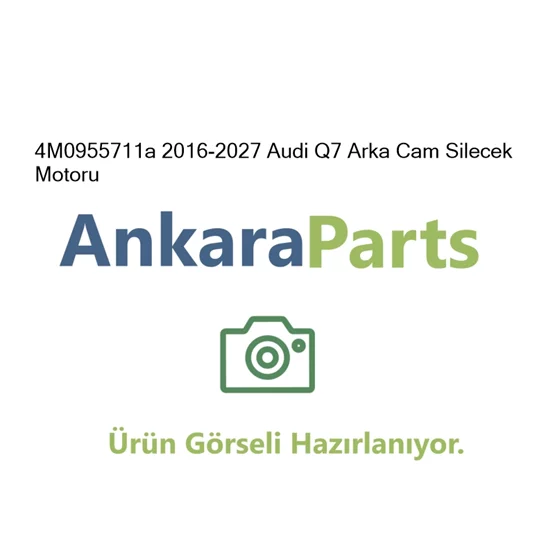 4M0955711a 2016 2027 Audi Q7 Arka Cam Silecek Motoru 4M09