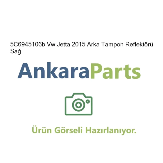 5C6945106b Vw Jetta 2015 Arka Tampon Reflekt r Sa 5C694