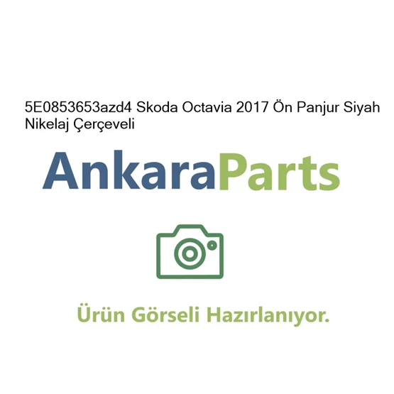 5E0853653azd4 Skoda Octavia 2017 n Panjur Siyah Nikelaj