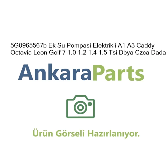 5G0965567b Ek Su Pompasi Elektrikli A1 A3 Caddy Octavia L