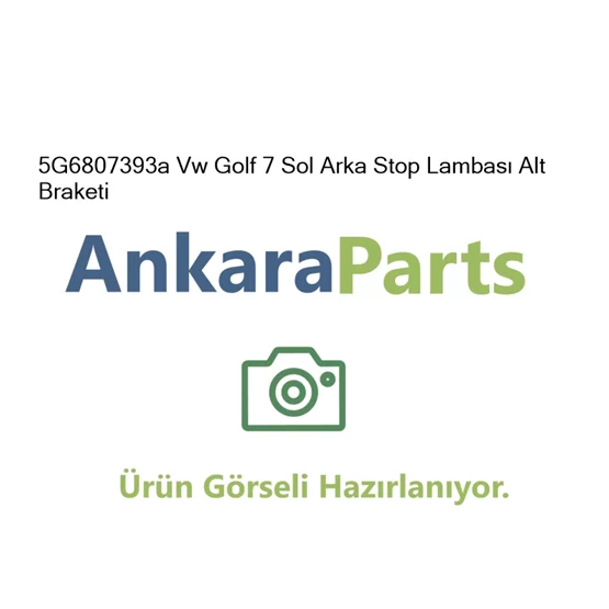 5G6807393a Vw Golf 7 Sol Arka Stop Lambas Alt Braketi 5G