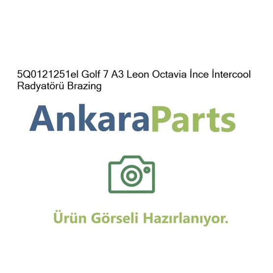 5Q0121251el Golf 7 A3 Leon Octavia nce ntercool Radyat