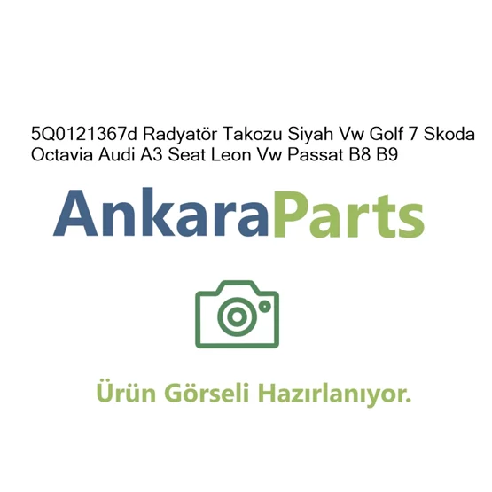 5Q0121367d Radyat r Takozu Siyah Vw Golf 7 Skoda Octavia