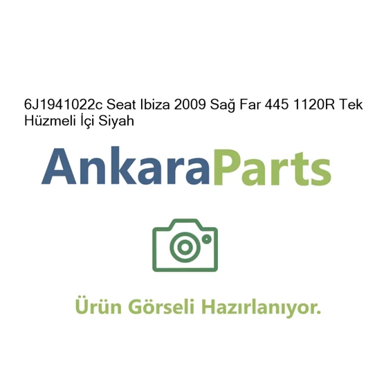 6J1941022c Seat Ibiza 2009 Sa Far 445 1120R Tek H zmeli