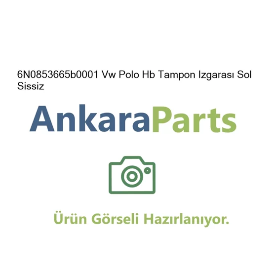 6N0853665b0001 Vw Polo Hb Tampon Izgaras Sol Sissiz 6N08