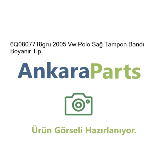 6Q0807718gru 2005 Vw Polo Sa Tampon Band Boyan r Tip 6Q