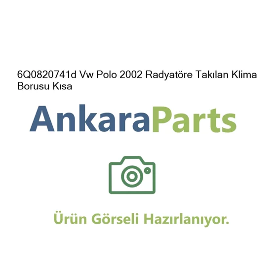 6Q0820741d Vw Polo 2002 Radyat re Tak lan Klima Borusu K