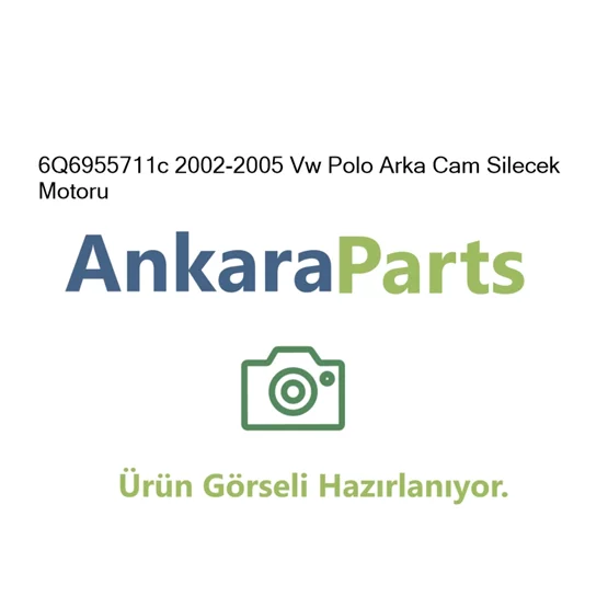 6Q6955711c 2002 2005 Vw Polo Arka Cam Silecek Motoru 6Q69
