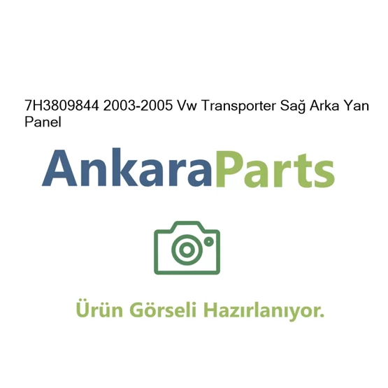 7H3809844 2003 2005 Vw Transporter Sa Arka Yan Panel 7H3