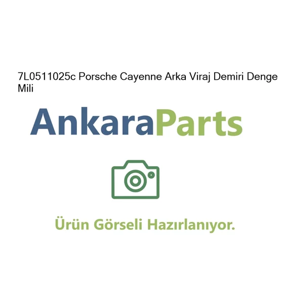 7L0511025c Porsche Cayenne Arka Viraj Demiri Denge Mili 7