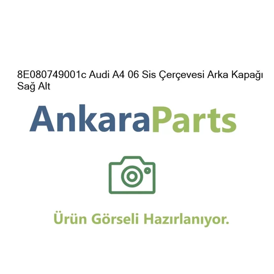 8E080749001c Audi A4 06 Sis er evesi Arka Kapa Sa Alt