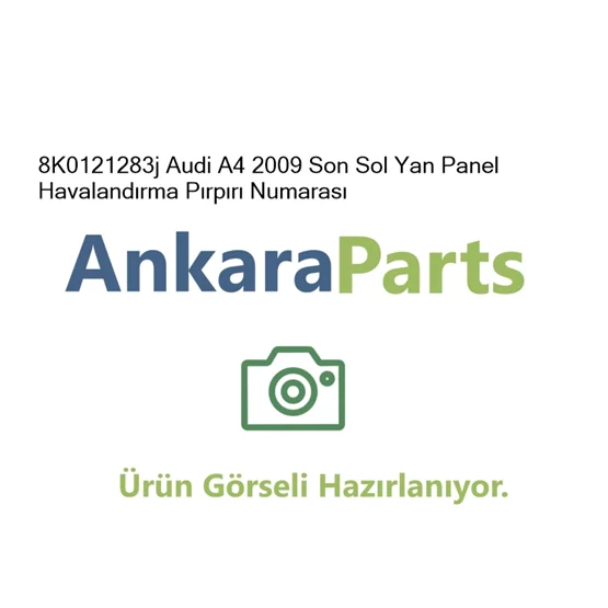 8K0121283j Audi A4 2009 Son Sol Yan Panel Havaland rma P