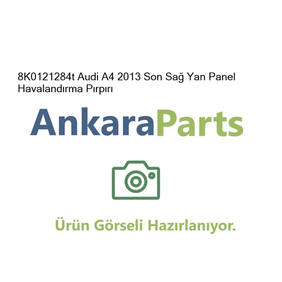 8K0121284t Audi A4 2013 Son Sa Yan Panel Havaland rma P