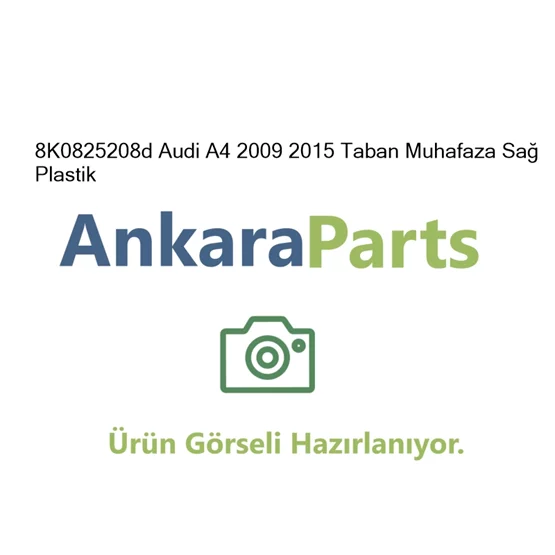 8K0825208d Audi A4 2009 2015 Taban Muhafaza Sa Plastik 8
