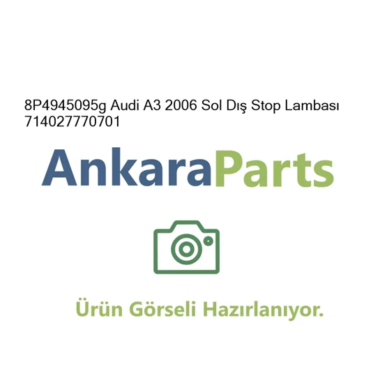 8P4945095g Audi A3 2006 Sol D Stop Lambas 714027770701