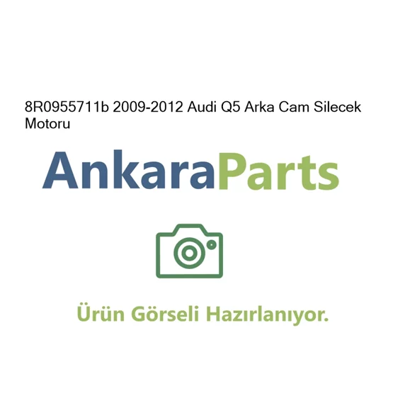8R0955711b 2009 2012 Audi Q5 Arka Cam Silecek Motoru 8R09